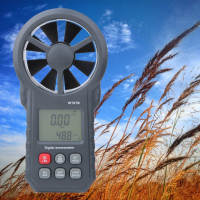 WT87B Handheld Portable USB Bluetooth Digital Anemometer Thermometer เครื่องวัดความเร็วลม