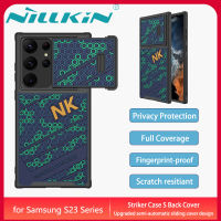 Nillkin เคส เคสโทรศัพท์ Samsung Galaxy S23 Ultra Plus Case Striker S Back Cover with Upgraded Slide Camera Lens Protection