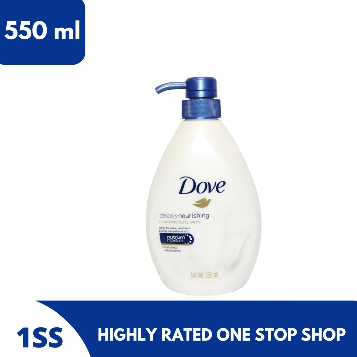 Dove Deeply Nourishing Body Wash, 550ml | Lazada PH