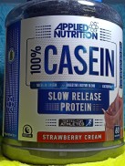 Whey hấp thụ chậm uống ban đêm CASEIN 2KG Vị DÂU Applied Nutrition