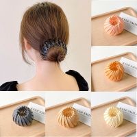 【jw】♛  New Fashion Bun Hair Claw Horsetail Buckle Clip Expanding Accessories Female Ponytail