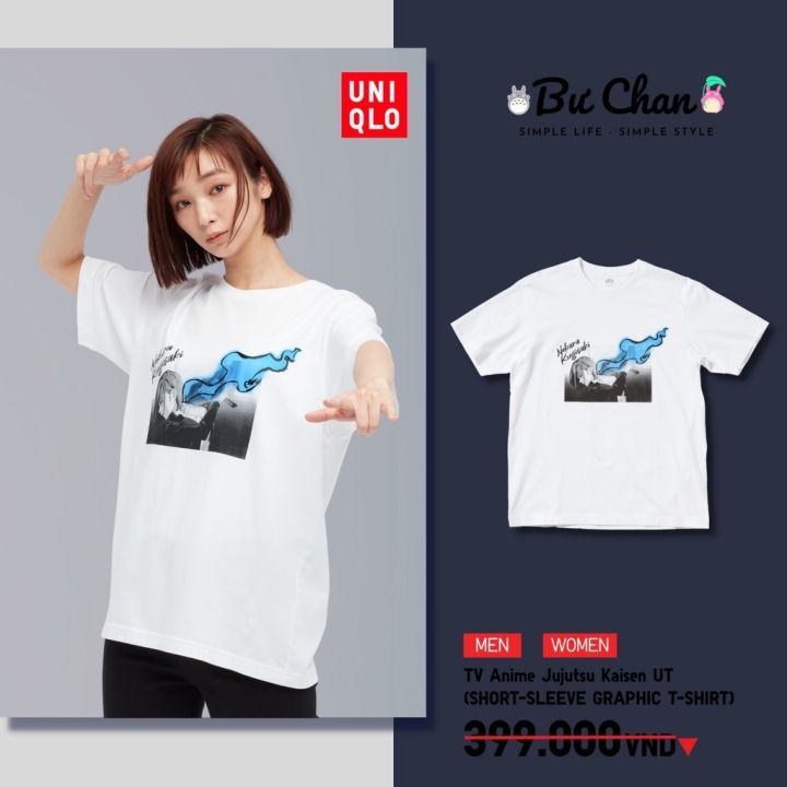 Uniqlo x Jujutsu Kaisen JJK Mens Fashion Tops  Sets Tshirts  Polo  Shirts on Carousell
