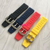 Suitable For [Classic Style] Waterproof Non-Stick Gray Silicone Rubber Strap Century Avengers Ocean 22MM 24MM Black Blue Red