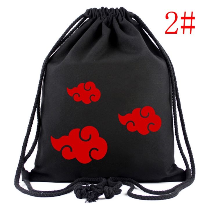 กระเป๋าเป้สะพายหลังพิมพ์ลาย-anime-naruto-kakashi-sharingan-drawstring