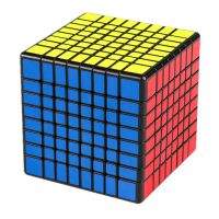 MoYu Meilong 8x8 Cube Black Stickerless 69mmx69mm Puzzle Speed  Cubo Magico Toy Birthday Christmas Gifts For Children Brain Teasers