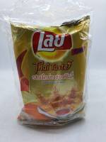 เลย์ รสหมึกย่างฮอตชิลลี่ 50 กรัม x 6ซอง ขนมเลย์ Thai taste hot chili squid flavor