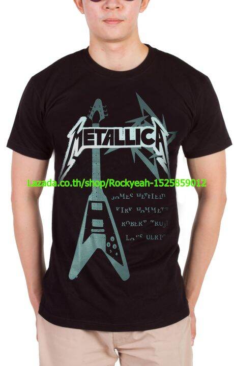 เสื้อวง-metallica-เสื้อวินเทจ-ผ้าร้อยแท้-เมทัลลิกา-ไซส์ยุโรป-rcm1136