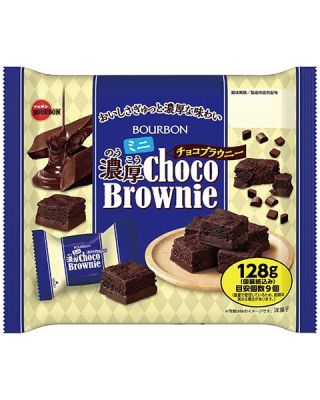 [พร้อมส่ง] Bourbon Choco Brownie 114g  ช็อกโก้บราวนี่ญี่ปุ่น 114 กรัม ผสมช็อกโกแลตชิพกรุบกรอบ