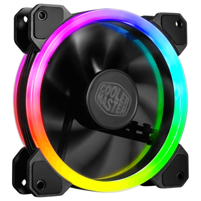 Cooler Master MasterFan MF120 S2 ARGB 120mm Case Fan #พัดลมเคส mf 120 S2 coolermaster