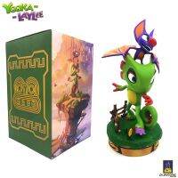 Yooka-Laylee Switch Model Figure PVC 12Inch With Feather Pen Keychain Themed Brooch Postcard Toys Action Figures Christmas Gift