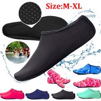 Non-Slip Diving Shoes Swimming Water Sport Socks Summer Aqua Beach Sandal Flat Shoe Seaside Surfing Socks Slipper For Men Women