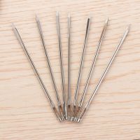 Hot 10PCS Leathercraft DIY Leather Triangular Needles Fur Special Stainless Steel Shaped Pin Stitch Needlework Sewing Supplies Knitting  Crochet