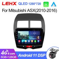 LEHX Puls Car Radio Multimedia Video Player Android 11 2 din dvd Carplay Navi GPS For Mitsubishi ASX 1 2010 2011 2012-2016