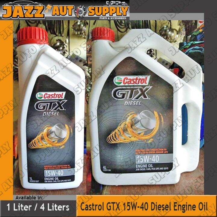 Hot jibipinshangsncnsr Castrol GTX Diesel Engine Oil 15w40 Lazada PH