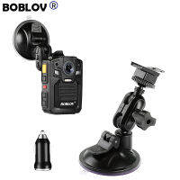 BOBLOV Car Suction Mount with Car Charger ตัวยึดแบบดูดรถ ที่มีที่ชาร์จแบตในรถ HD66-02/D7เท่านั้นตัวกล้องไม่พอดีกับกล้องรุ่นอื่นไม่รวมตัวกล้อง