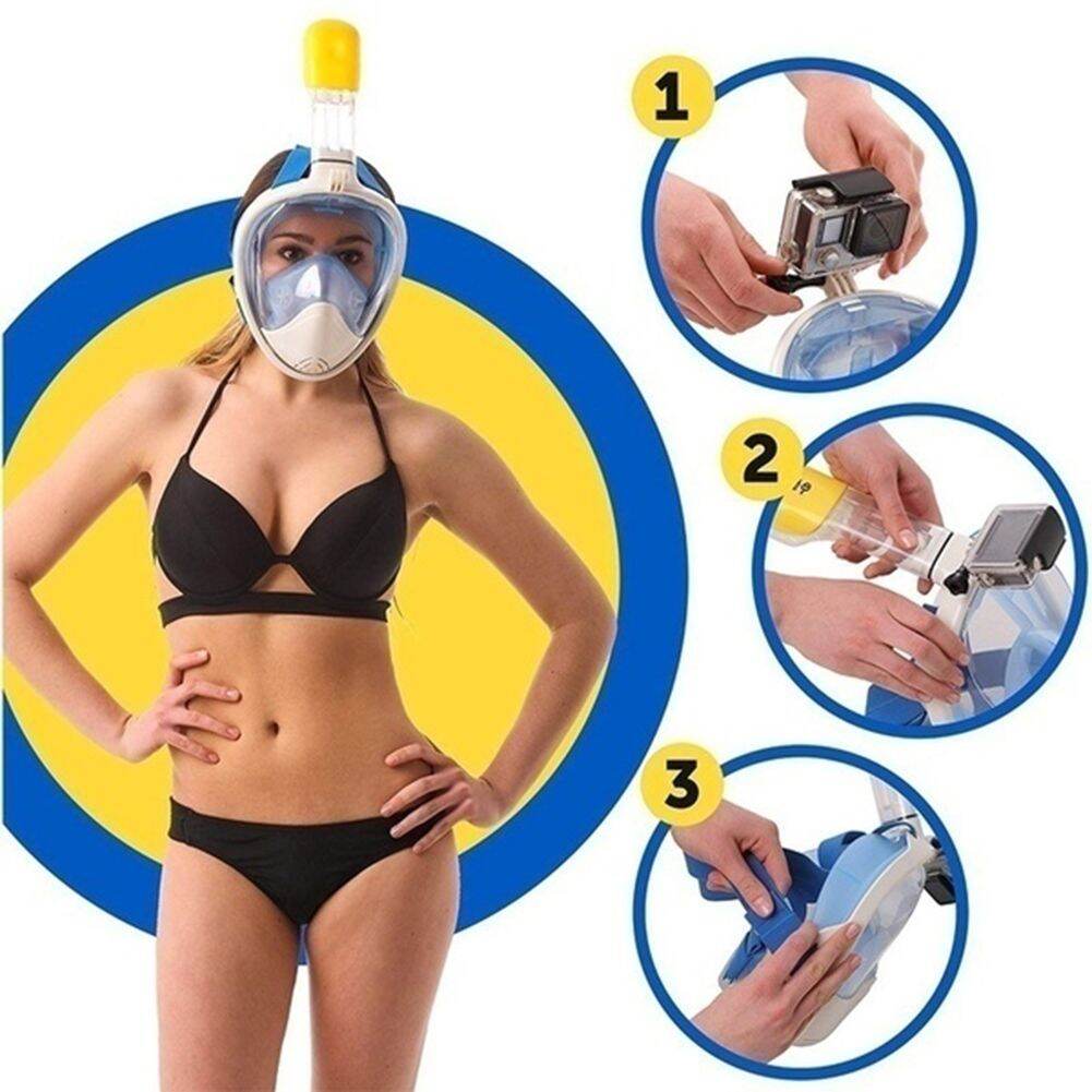 NEW Scuba Diving Mask Full Face Snorkeling Mask Underwater Anti Fog