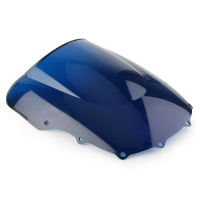 ZZR400 ZZR600 Double Bubble Windshield Windscreen For KAWASAKI ZZR 400 1993-2007 &amp; ZZR 600 1993 1994 1995 1996 1997 1998-2004