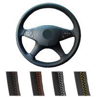 【YF】 Original customized Car Steering Wheel Cover For Mercedes Benz W204 C-Class 2007-2010 C280 C230 Artificial Leather Wrap