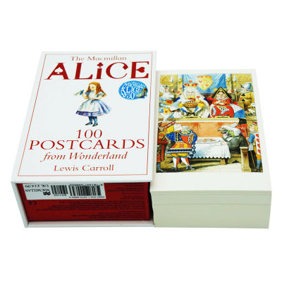 Alice in Wonderland Postcard English original Alice 100 post