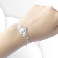 สร้อยข้อมือดาว เงินแท้ Silver Star Bracelet