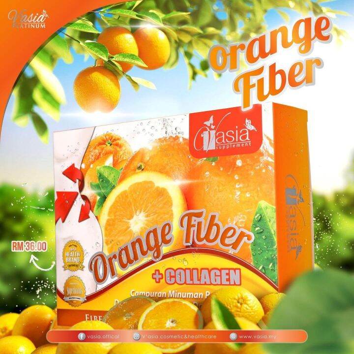 ORANGE FIBER COLLAGEN VASIA Lazada