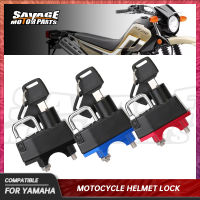 หมวกกันน็อครถจักรยานยนต์ล็อคสำหรับ YAMAHA TW200 TTR 125 230 250 600 XT250 XT225 WR250 Rx จักรยานสกปรกล็อคสลักกุญแจกุญแจป้องกันการโจรกรรม