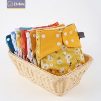 Elinfant Preferential Price Mesh Cloth 4Pcs/Set Washable Pocket Diaper Adjustable Reusable Fralda Ecological Cloth Diaper