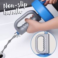 Drain Pipe Dredge Cleaner Toilet Basin Sewer Wire Sink Hand-cranked Pressure Tools