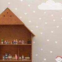 สติ๊กเกอร์ติดผนังลาย little love heart diy 45 ชิ้น/ชุด