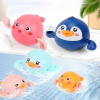 hot【DT】卍  Baby Paddling Clockwork Cartoon Infant Swim Wound-Up Kids Beach Childrens