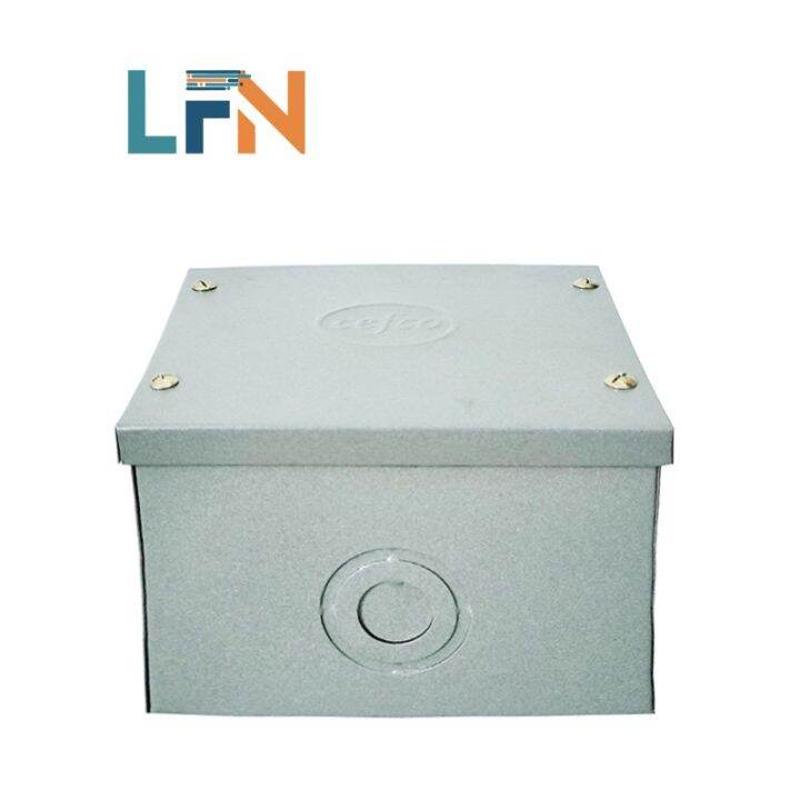 CEFCO Pull Box Tray Gray 4x6x6 CM (Square Box) Electrical Pull Box
