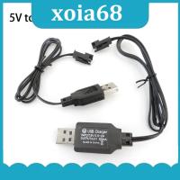 xoia68 Shop 5V to 3.6V 3.7V 3.8V 250mA NiMh/NiCd Battery USB power Charger Cable SM 2P Forward Plug for Remote Control Car USB Charger Toy