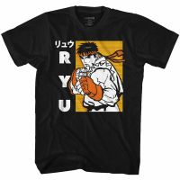เสื้อยืดพิมพ์ลายแฟชั่น ใหม่ เสื้อยืดลําลอง แขนสั้น พิมพ์ลาย Street Fighter Ryu American Classics แฟชั่นฤดูร้อน สําหรับผู  8YNF