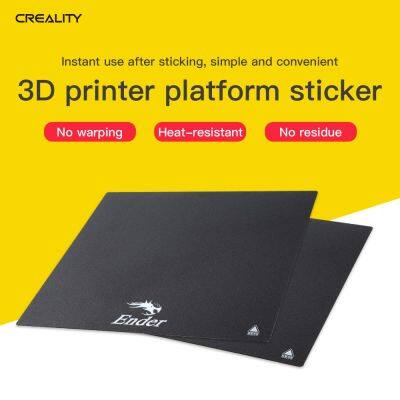 CREALITY 3D Original Black Build Surface With 3M Sticker 3D Printer Heated Bed Sheet Paper For Creality Ender-3 235*235mm Fishing Reels