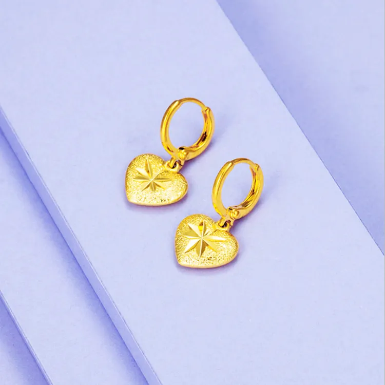 Earrings • 18k Genuine & Pawnable Gold • Great Investment Viber