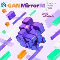 Gan Mirror M UV Cube 3X3 Magnetic Magic Speed Cube Professional Cast Coated Gan 3x3 Mirror Cube Fidget Toys Cubo Magico Puzzle Brain Teasers