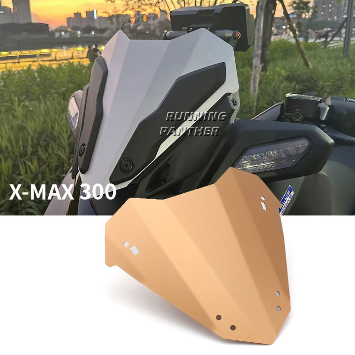 x-max-300-2023กระจกอลูมิเนียมลม-d-eflector-กระจก-f-airing-ลมหน้าจอรถจักรยานยนต์สำหรับ-yamaha-x-max300-xmax-300-xmax300