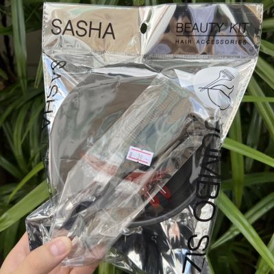 SASHA เซ็ตถ้วยย้อมผม (กิ๊บคละสี) ถุงมือพลาสติก ซาช่า Sasha Tint Bowl Set