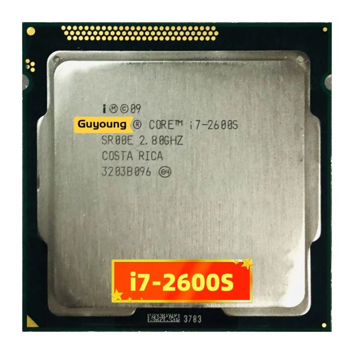 Core i7 2600S i7-2600S i7 2600 S 2.8 GHz Used Quad-Core Eight-Core 65W CPU  Processor LGA 1155 Lazada PH