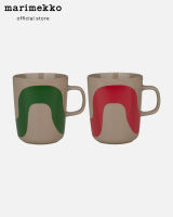 MARIMEKKO SEIREENI MUG 2,5DL 2PCS แก้วน้ำเซรามิก ขนาด 2.5DL 2 ใบ