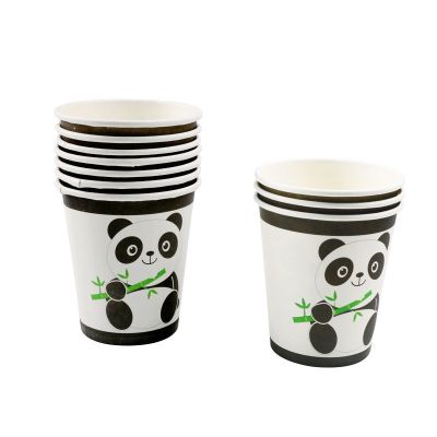 Cute Panda Theme Birthday Party Decorations Kids Plate Napkins Cup Balloons Birthday Wedding for Baby Shower Supplies