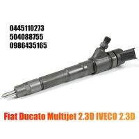 หัวฉีดน้ำมัน0986435165หัวฉีดน้ำมันคอมมอนเรล0445110273สำหรับ FIAT Ducato ไอวีโกทุกวัน2.3 D 504088755 504377671