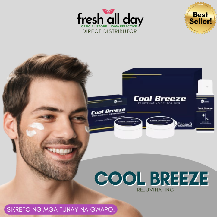 Cool Breeze Rejuvenating Set by Evidence Evidenc3 for Men Cool Breeze