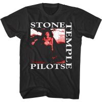 Hot sale Stone Temple Pilots band  graphic Mens 100% Cotton Round Neck Short Sleeve T-Shirt  Adult clothes