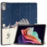 สำหรับแท็บ Lenovo P11 2nd Gen 11.5 Casing Tablet 2022ขาตั้งพับได้เคสซัมซุงสำหรับ Xiaoxin Pad Plus 2023 Funda + ฟิล์ม + ฝากล่องดินสอ