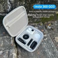 （misty shop）กระเป๋าจัดระเบียบ Insta360 GO 3ใบกล้องขนาดจิ๋วอุปกรณ์เสริมแบบพกพาสำหรับ Insta360 GO 3