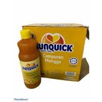 [ราคาพิเศษ] SUNQUICK Campuran Mangga!!สีเหลือง 1ขวด/840g     KM9.3682!!มาใหม่!!