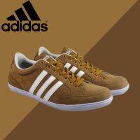 Brown Three Stripes Low Tops Size 39-44 Canvas Shoes for Men