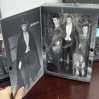 Original NECA Dracula Figure Universal Monsters A Nightmare Of Horror Count Dracula Dracula Black And White Action Figure Model