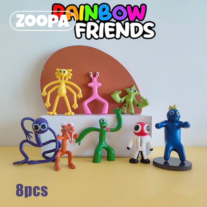 Zoopa 8pcs Roblox Rainbow Friends Action Figure Toy Model